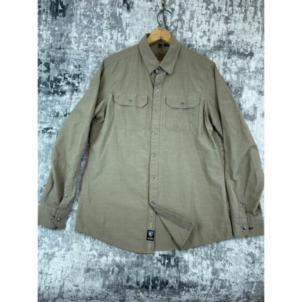 KÜHL Mountain Grown Shifter Shirt Small Tank Outdoor Hiking Button Up‎